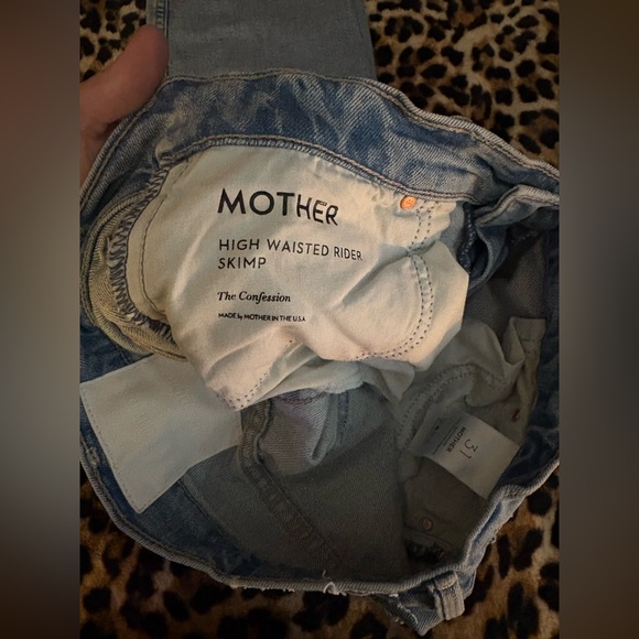 MOTHER SUPERIOR High Waisted Rider Skimp Jeans size 31 - Picture 3 of 5
